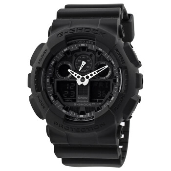 GShock Perpetual Alarm World Time Chronograph Quartz AnalogDigital Black Dial Watch GA1001A1