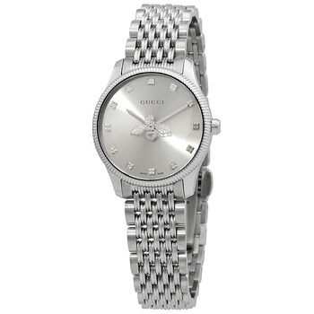 GTimeless Quartz Silver Dial Watch YA1265019