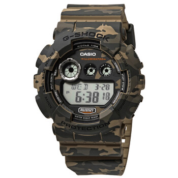 G Shock Classic Brown Camouflage Resin Watch GD120CM5CR