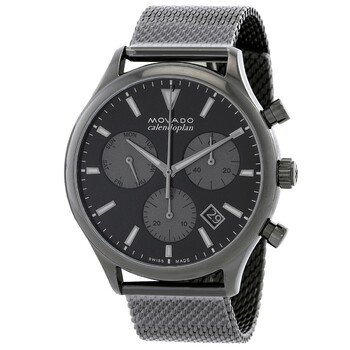 Heritage Chronograph Quartz Black Dial Watch