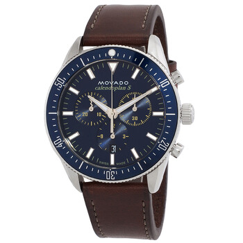 Heritage Chronograph Quartz Blue Dial Watch