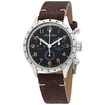Homage TYPE XX Chronograph Quartz Black Dial Watch TYPEXXCHALNO