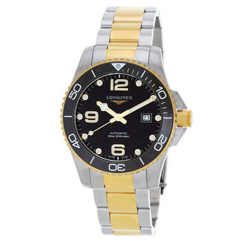 HydroConquest Automatic Black Dial Watch L37823567