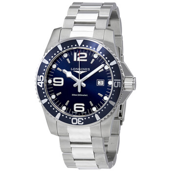 HydroConquest Blue Dial Stainless Steel 44mm Watch L38404966