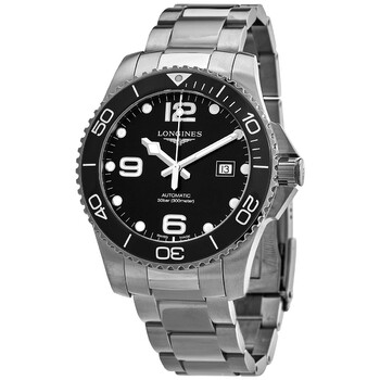 Hydroconquest Automatic Black Ceramic Bezel 43 mm Watch L37824566
