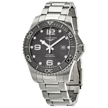 Hydroconquest Automatic Grey Ceramic Bezel 43 mm Watch L37824766