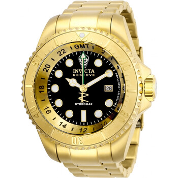 Hydromax Quartz Black Dial Watch