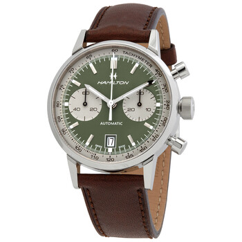 IntraMatic Chronograph Automatic Green Dial Watch H38416560