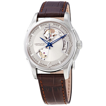 Jazzmaster Open Heart Silver Dial Watch H32565521