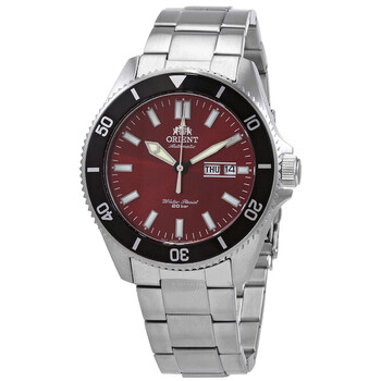 Kanno Automatic Red Dial Watch RAAA0915R19B