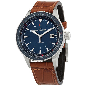 Khaki Aviation Automatic Blue Dial Watch H76645540