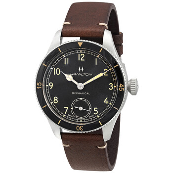 Khaki Aviation Hand Wind Black Dial Watch H76719530
