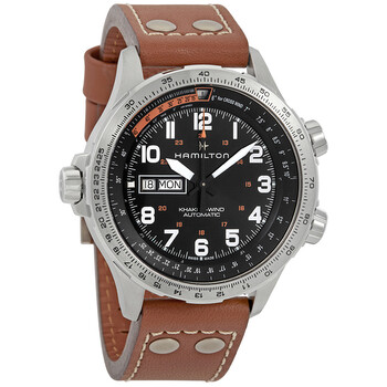 Khaki Aviation XWind Lefty Automatic Black Dial Watch H77755533