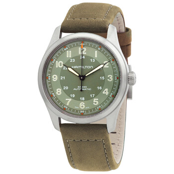 Khaki Field Automatic Green Dial Watch H70205860