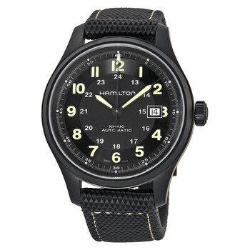 Khaki Field Automatic Titanium Watch H70575733