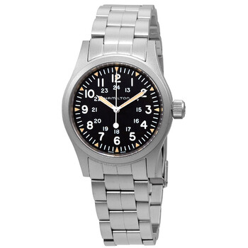 Khaki Field Hand Wind Black Dial Watch H69439131