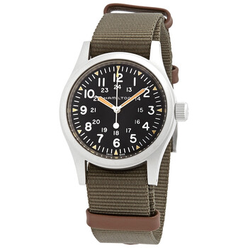 Khaki Field Hand Wind Black Dial Watch H69439931