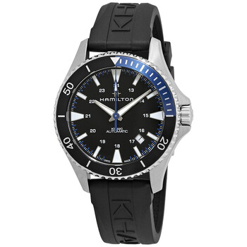 Khaki Navy Scuba Automatic Black Dial Batman Bezel Watch H82315331