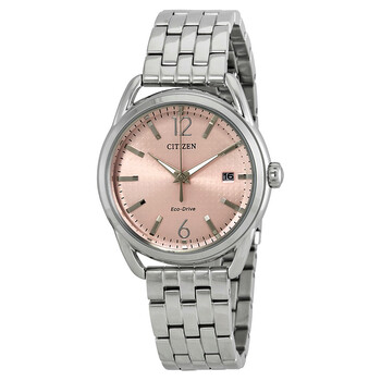 LTR EcoDrive Light Pink Dial Watch FE608071X