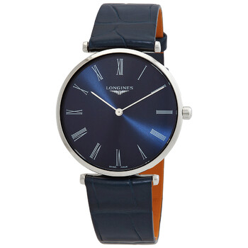 La Grande Quartz Blue Dial Watch L4.866.4.94.2