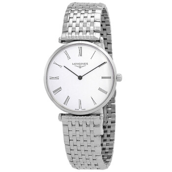 La Grande Quartz White Dial Watch L4.866.4.11.6