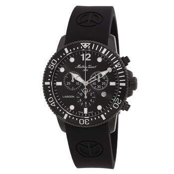 Lagoon Chronograph Quartz Black Dial Watch H123CHLNN