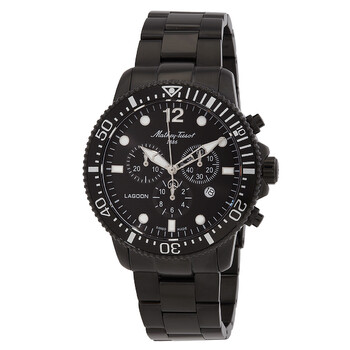 Lagoon Chronograph Quartz Black Dial Watch H123CHNN