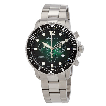 Lagoon Chronograph Quartz Green Dial Watch H123CHAV