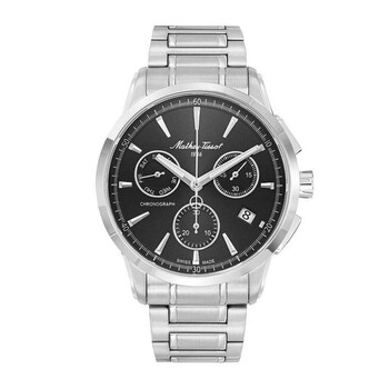 Lancelot Chronograph Quartz Black Dial Watch H198CHAN