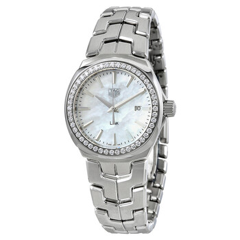 Link Mother of Pearl Diamond Watch WBC1314.BA0600