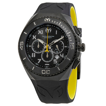 Manta Chronograph Black Dial Watch