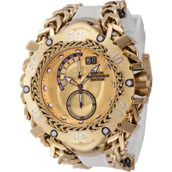 Masterpiece Quartz Gold Dial Watch