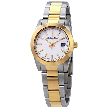 Mathey I Quartz White Dial Watch D450BI