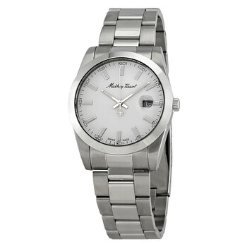 Mathey I Quartz White Dial Watch H450AI