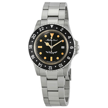 Mathey Vintage Quartz Black Dial Watch H900AN