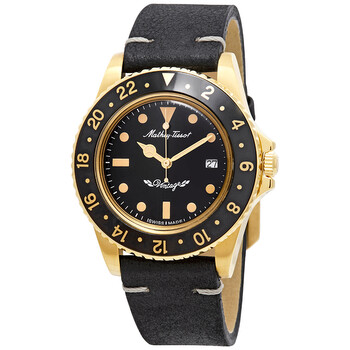 Mathey Vintage Quartz Black Dial Watch H900PLN