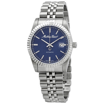 Mathy III Automatic Blue Dial Watch H1810ATABU