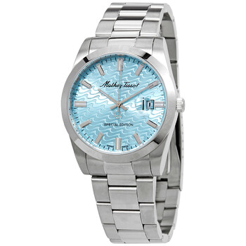 Mathy I Quartz Blue Dial Watch H450SE