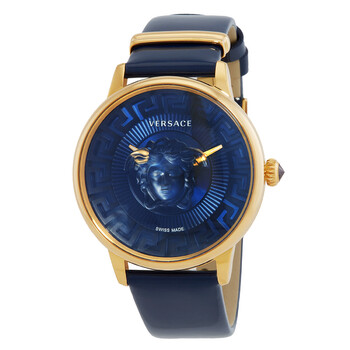 Medusa Alchemy Quartz Blue Dial Watch VE6F00223