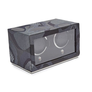 Memento Mori Double Cub Watch Winder  Black