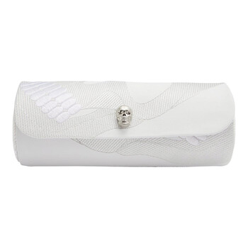 Memento Mori Triple Watch Roll  White