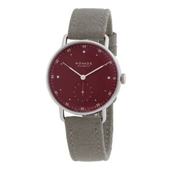 Metro 33 Automatic Muted Red Dial Watch