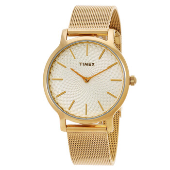 Metropolitan Quartz Champagne Dial Watch TW2T25900
