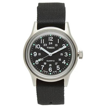 Military Quartz Black Dial Watch TW2R73000