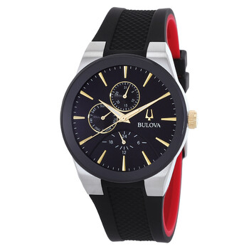 Modern Millenia Chronograph Quartz Black Dial Watch 98C146