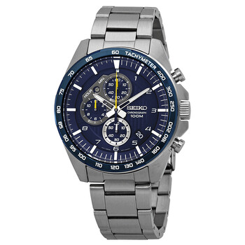 Motorsport Chronograph Blue Dial Watch SSB321P1