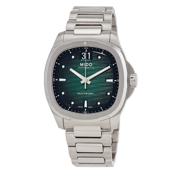 Multifort TV Big Date Automatic Green Dial Watch M0495261109100