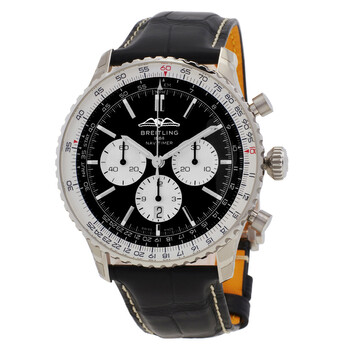 Navitimer B01 Chronograph Automatic Black Dial Watch AB0137211B1P1