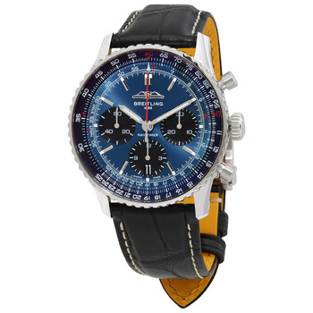 Navitimer B01 Chronograph Automatic Chronometer Blue Dial Watch AB0139241C1P1
