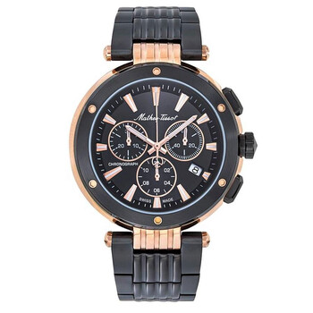 Neptune Chrono Chronograph Quartz Black Dial Watch H912CHNR